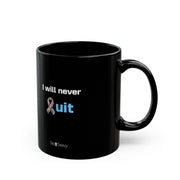 Prostate Cancer Black Mug 15oz - Sip-Saavy 