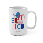 America Mug 15oz - Sip-Saavy 