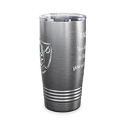 Raider's Ringneck Tumbler, 20oz - Sip-Saavy 