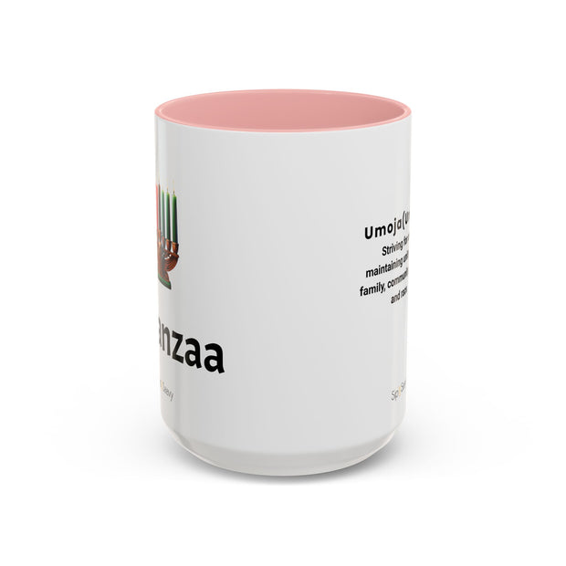 Umoja 15oz Kwanzaa 2 tone Mug