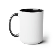 Make it Yours Two-Tone Coffee Mugs, 15oz - Sip-Saavy 