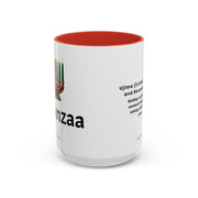 Ujima 15oz Kwanzaa 2 tone Mug