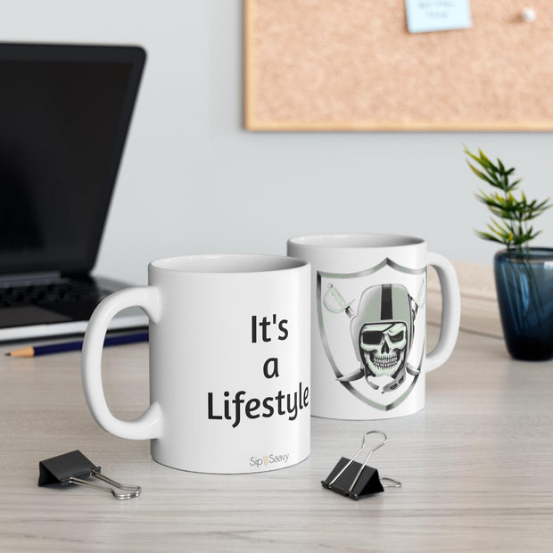 Raider Mug 11oz - Sip-Saavy 