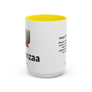 Imani 15oz Kwanzaa 2 tone Mug