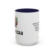 Ujima 15oz Kwanzaa 2 tone Mug