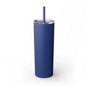 Your Design Here Skinny Tumbler with Straw, 20oz - Sip-Saavy 