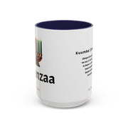 Kuumba 15oz Kwanzaa 2 tone Mug