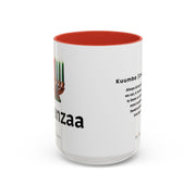 Kuumba 15oz Kwanzaa 2 tone Mug