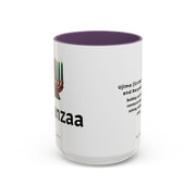 Ujima 15oz Kwanzaa 2 tone Mug