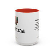 Nia 15oz Kwanzaa 2 tone Mug