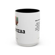 Nia 15oz Kwanzaa 2 tone Mug