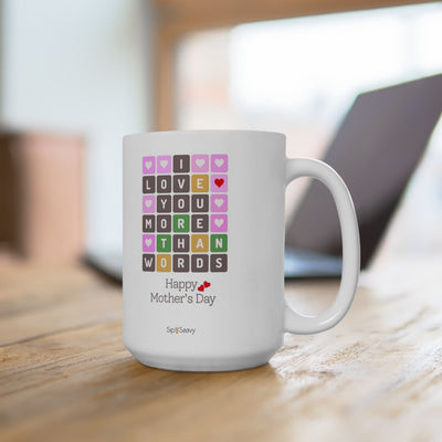 Puzzle-Theme Ceramic Mug | Perfect Gift for Friends & Puzzles Lovers